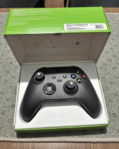 Controle Xbox série s x ou one Pc novo + pilhas recarregador tudo novo