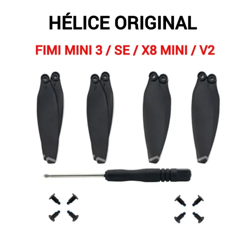 Hélice Original Fimi Mini 3 SE X8 Mini V2 Kit Reposição Completo