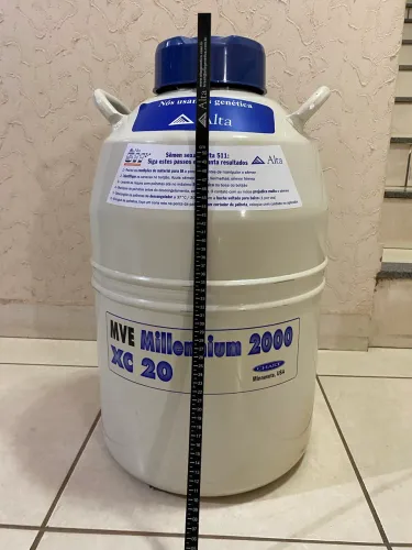 Botijão semen criogênico