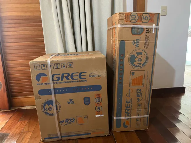 Ar condicionado inverter 18000 BTU Gree split 220v Novo