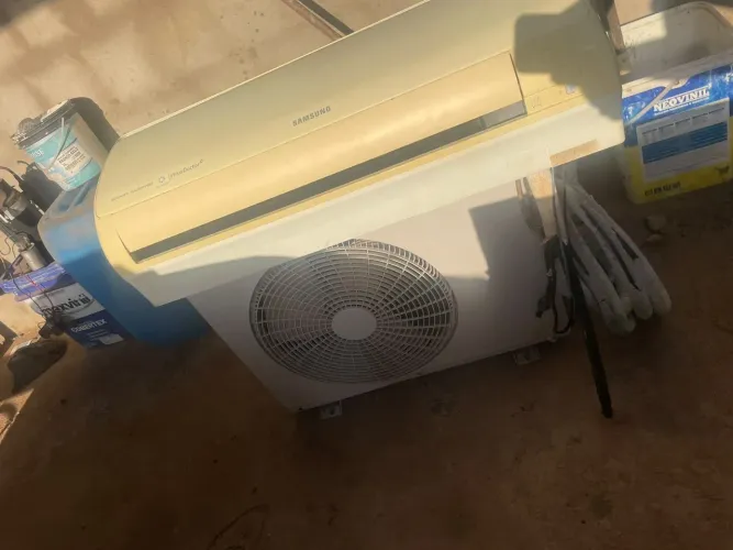 Ar condicionado gela muito
