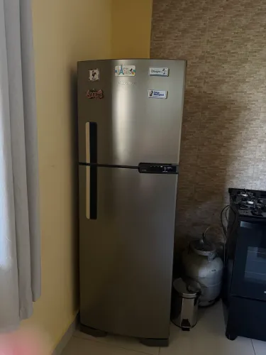 Geladeira Brastemp Frost Free Duplex 375L Inox