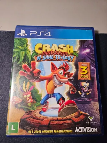Jogo Crash Bandicoot N'Sane Trilogy | PS4