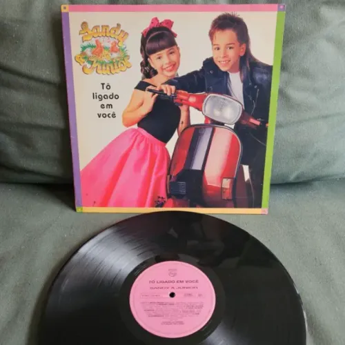 LP Vinil - Sandy & Junior - Tô Ligado Em Você (1993)