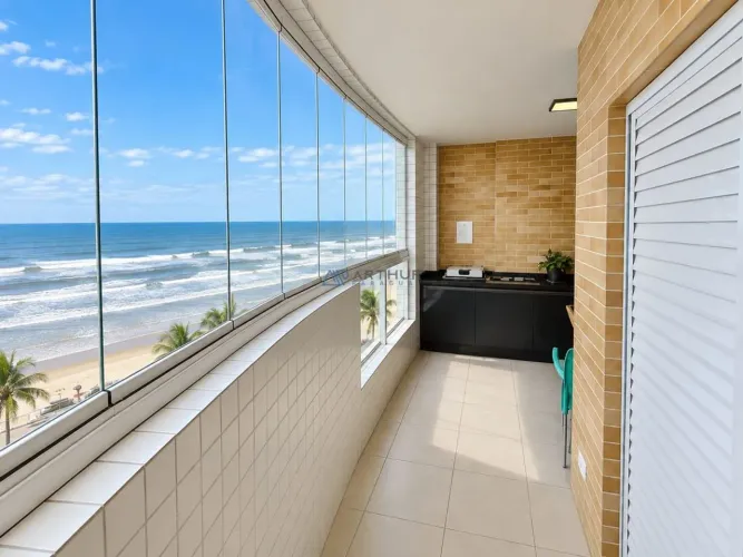 Apartamento com 2 dormitórios sendo 1 suíte à venda em Mongaguá