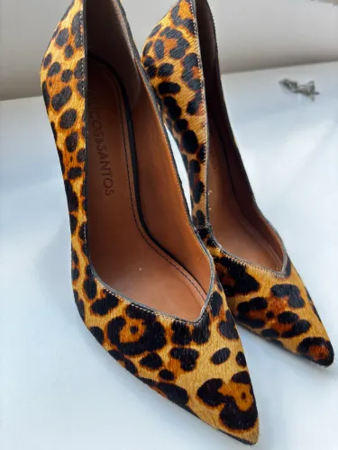 Scarpin de onça feminino TAM 39