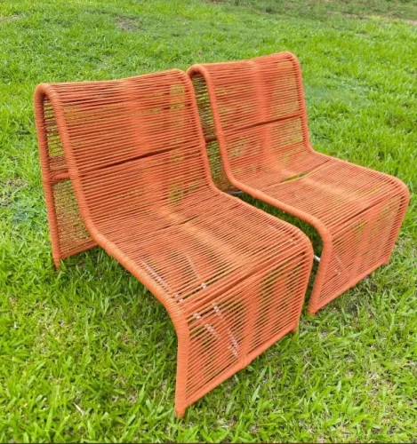 POLTRONA VENUS EM CORDÃO NAUTICO