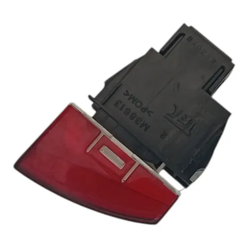 Botão De Pisca Alerta Honda City 2011 Vermelha