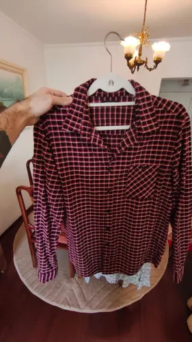 Camisa xadrez Cavalera (tamanho: M)