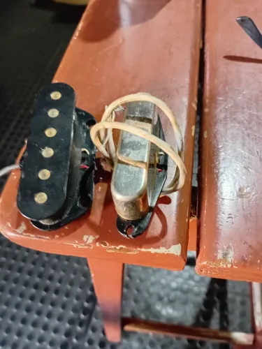 Captadores de guitarra.