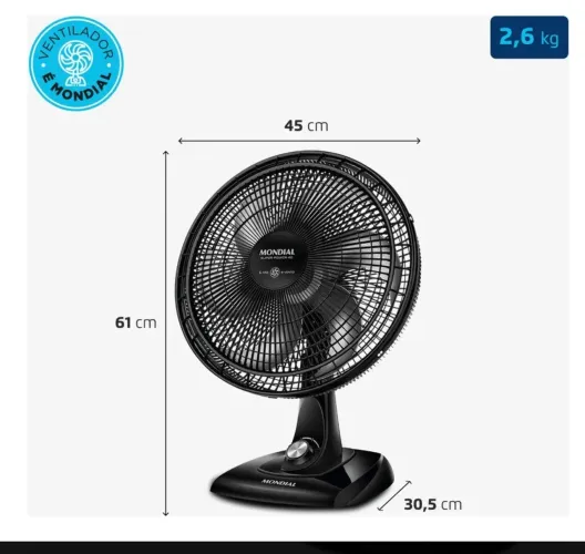 Ventilador Mundial VSP-40