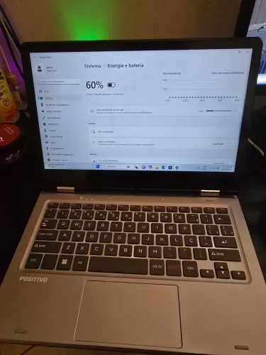 Notebook Positivo Duo 2 em 1 Edição com SSD de 128gb (tela touch, dobrável, vira tablet)