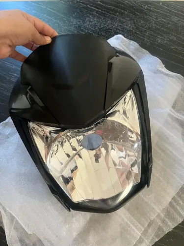 Carenagem do farol da titan 160 EX (2022/2024) Preto injetado (NOVO)