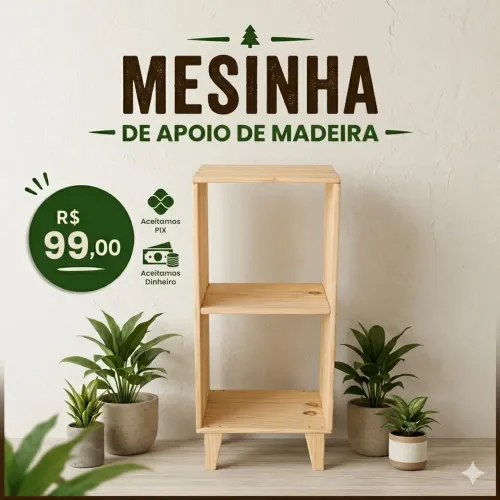 Mesinha de Apoio - R$99