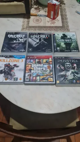 Lote jogos Playstation 3