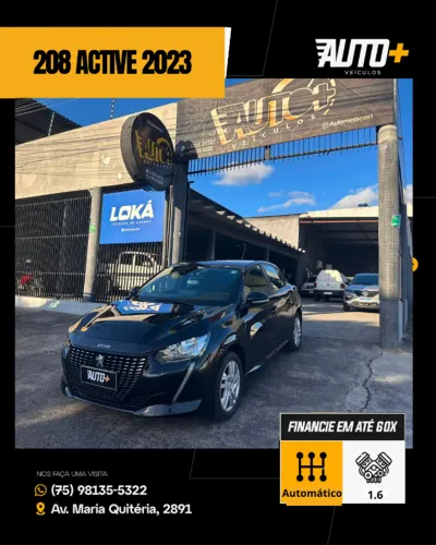 Peugeot 208 Active 1.6 Flex 16V 5P AUT 2023