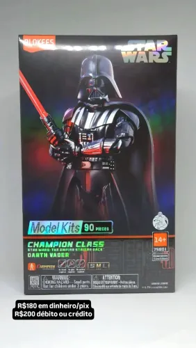 Figure Blokees Star wars Darth Vader 90 Peças 