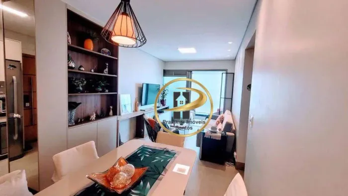 Apartamento com 2 quarto à venda, 86 m² por R$ 1.290.000 - Aparecida - Santos/SP