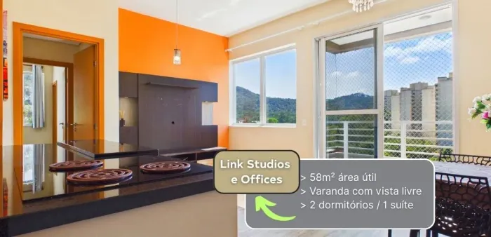 Apartamento com 2 dormitórios para alugar, 58 m² por R$ 6.418/mês - Alpha Sítio - Santana