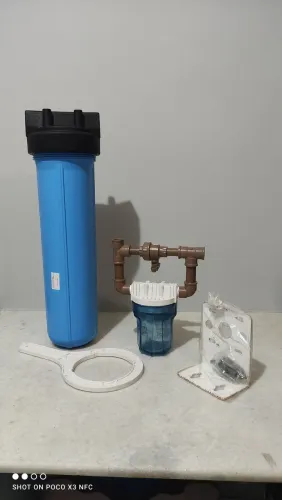 Filtro completo para caixa d'água