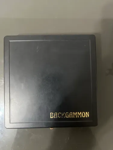 Jogo Backgammon PERI original,completo com peças, dados e manual original em alemão