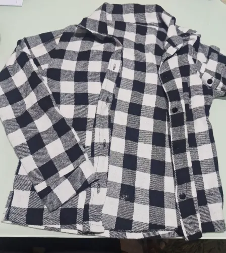 Camisa xadrez infantil