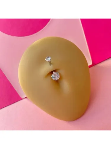 PIERCING UMBIGO AÇO INOXIDÁVEL