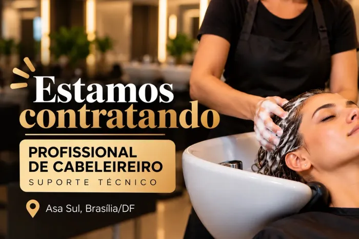 PROFISSIONAL CABELEIREIRO - SUPORTE TÉCNICO