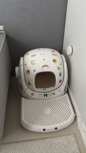 caixa automática para gatos