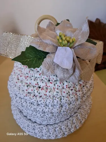 Cobre Panetone branco