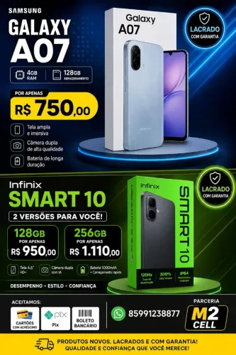 Smartphone no boleto