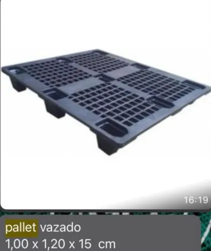 Pallet vazado