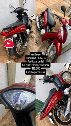 Vende se Honda biz 125 ES 13/14
