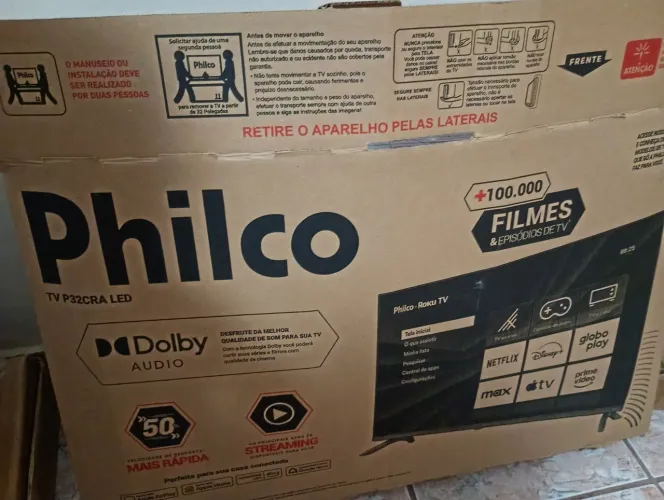 Vendo TV. smart 32 polegadas Uma na caixa outra usada funcionando.