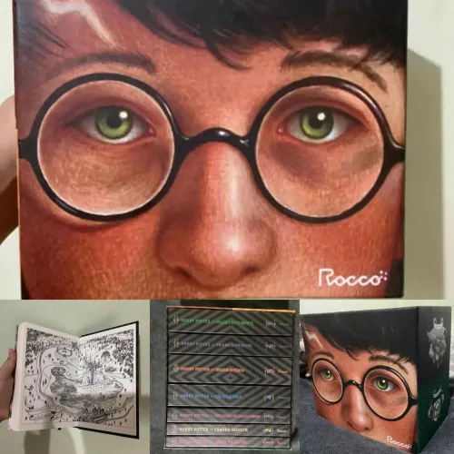 BOX HARRY POTTER CAPA DURA - Edição Comemorativa 20 Anos - 7 Livros
