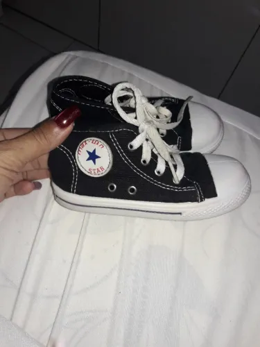 Tênis infantil All star da kids preto N°25