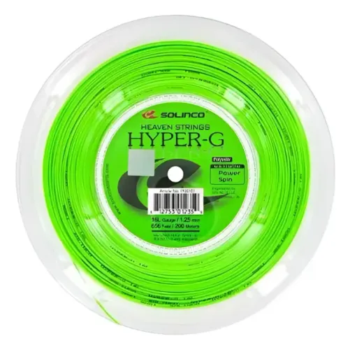 Solinco Hyper G 1.25 16L - Rolo 200m Tênis