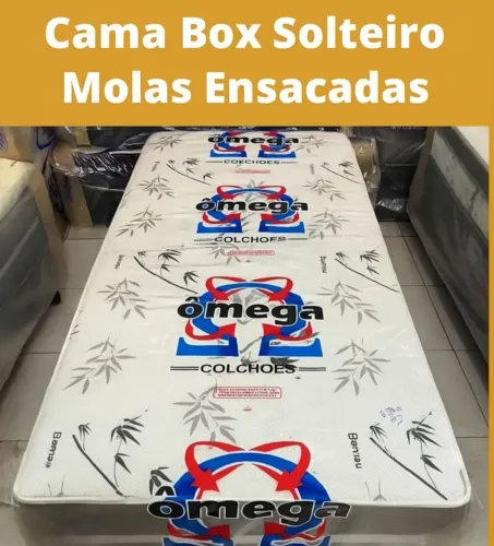 Preço Excelente de Cama box de Molas Ensacadas com Frete grátis!!