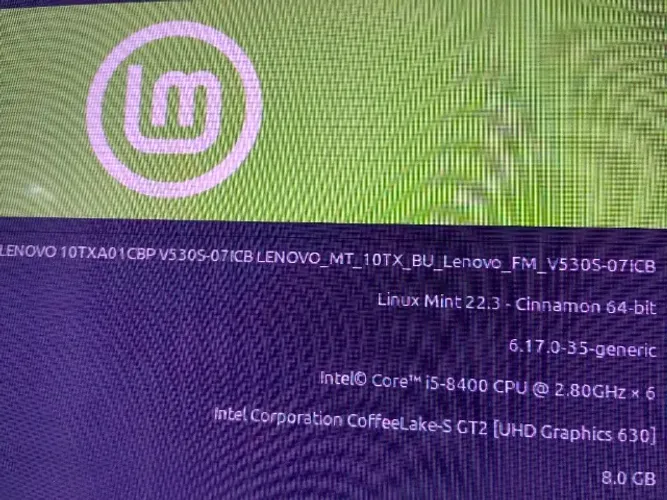 CPU lenovo hexacore i5 oitava geração