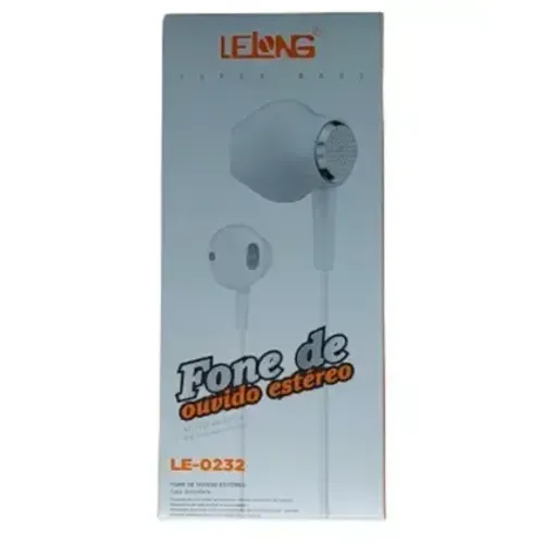 FONE DE OUVIDO CELULAR ESTÉREO P2 - LELONG.