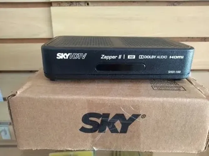 Receptor SKY Pré-Pago / Livre (Modelo Zapper II SH01-100)