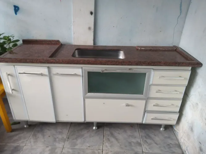 Balcão c/pia cozinha