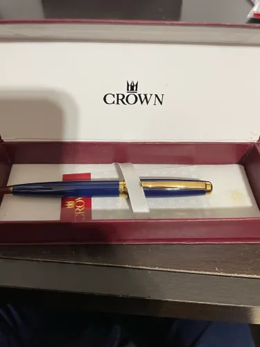 Caneta Crown belíssima esferográfica 