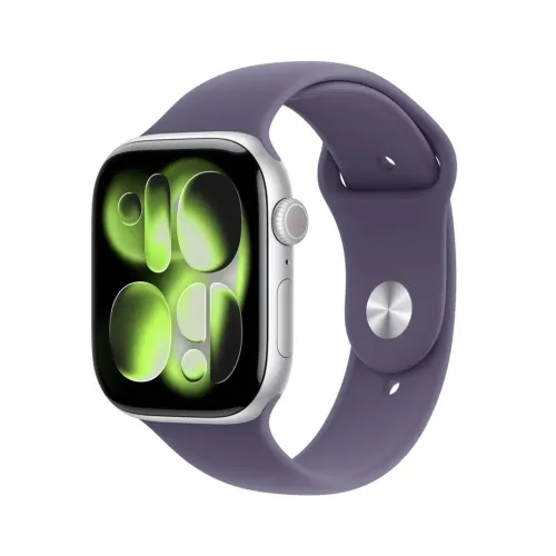 Apple Watch Séries 11 GPS Alumínio 46mm Pulseira Esportiva Roxa NOVO