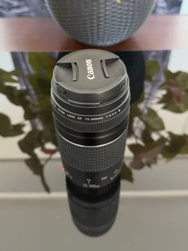 Lente Canon EF 75-300mm f/4-5.6 III - Excelente Estado