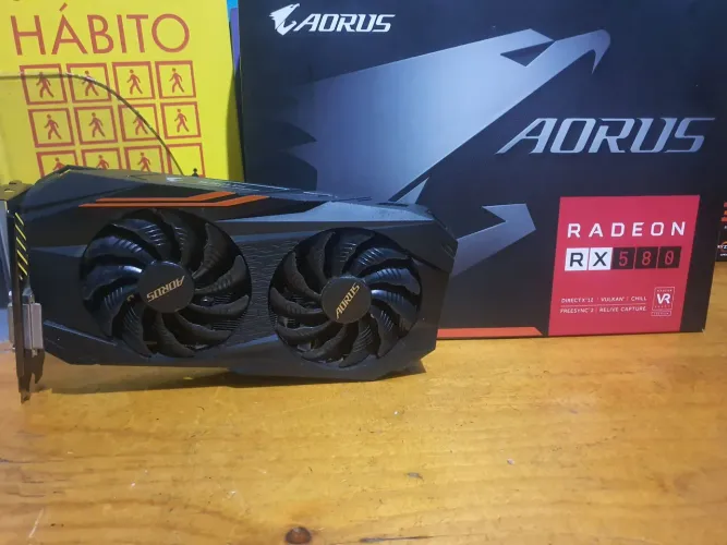 Rx 580 8GB 2304 SP original Aorus Gigabyte