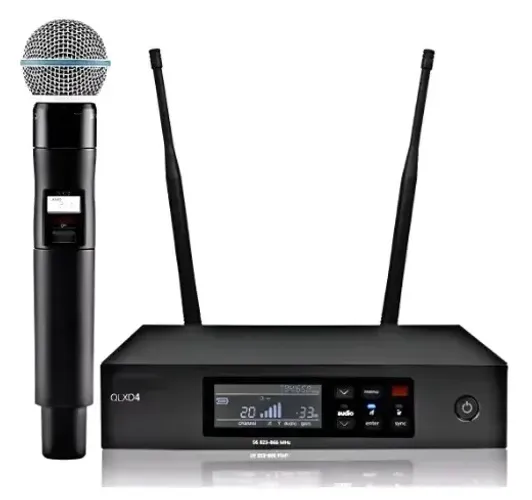 Microfone Sem Fio Sbs Qlxd4 Beta 58a Novo SOMLIMI