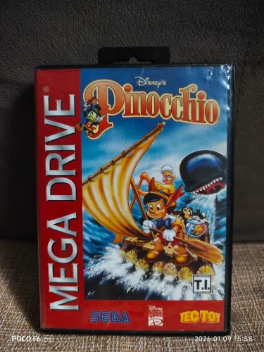 Pinocchio mega drive genesis 