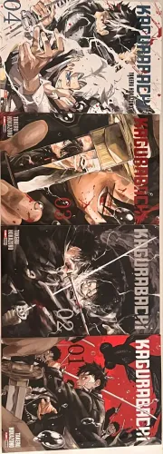 Mangás Kagurabachi 1-4 boas condições
