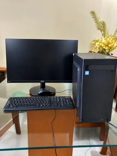 PC COMPLETO + MONITOR PHILIPS 24" ? PRONTO PARA USAR!